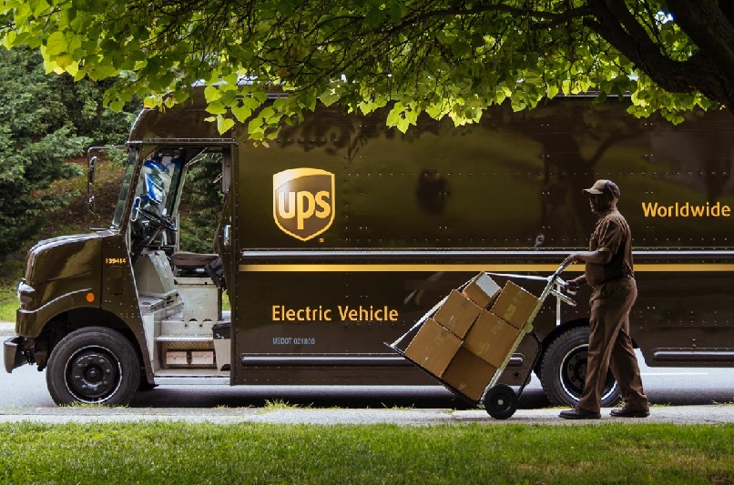 UPS delivers fewer parcels 