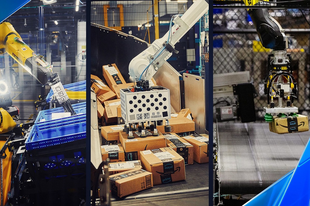 Robots speed up Amazon sorting