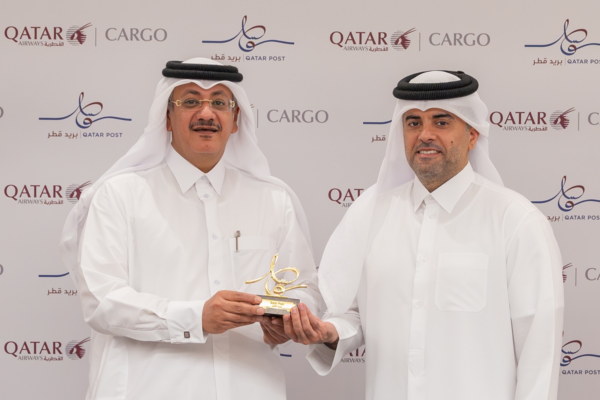 Cooperation between Qatar Post and Qater Airways Cargo