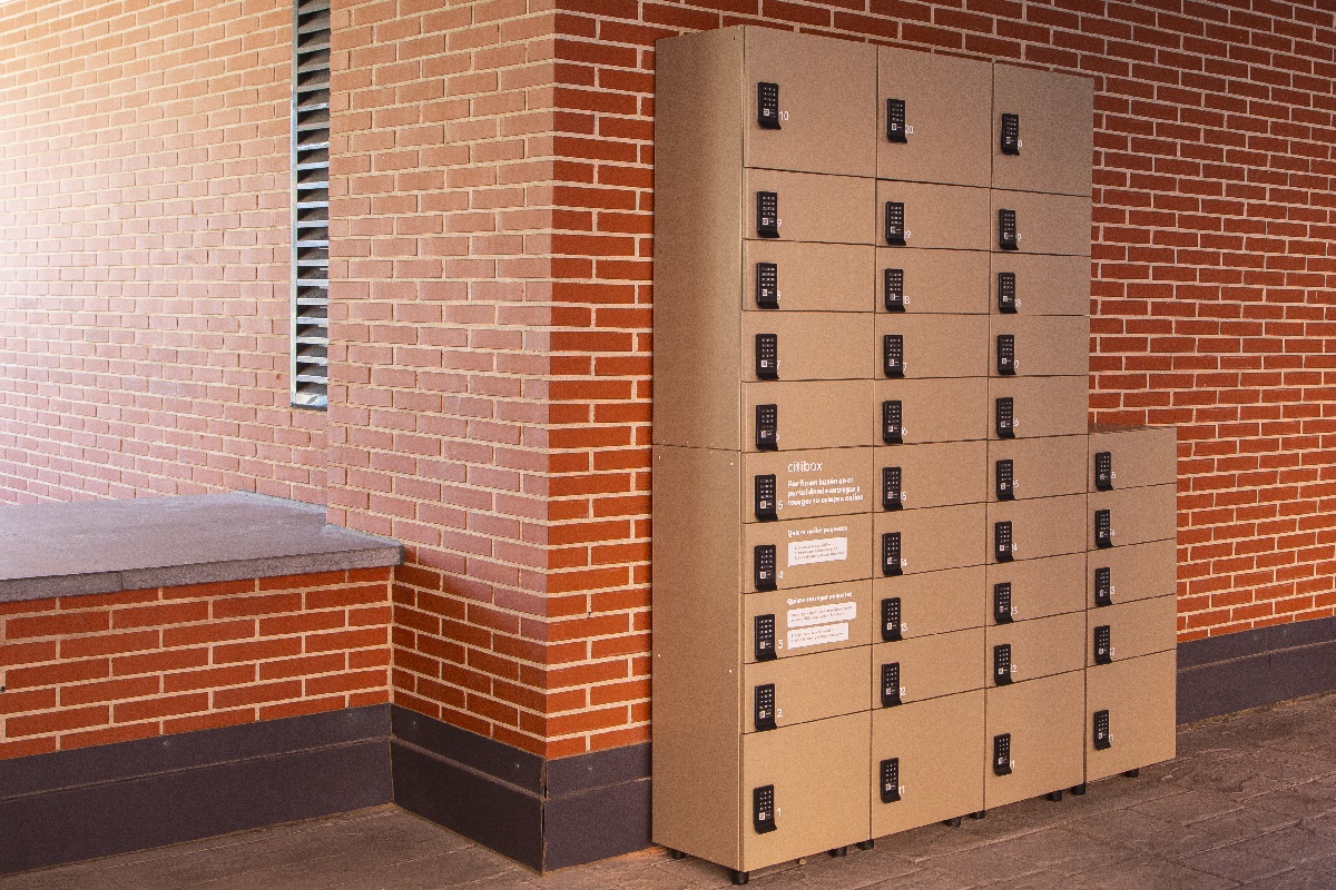 A Citibox indoor mailbox