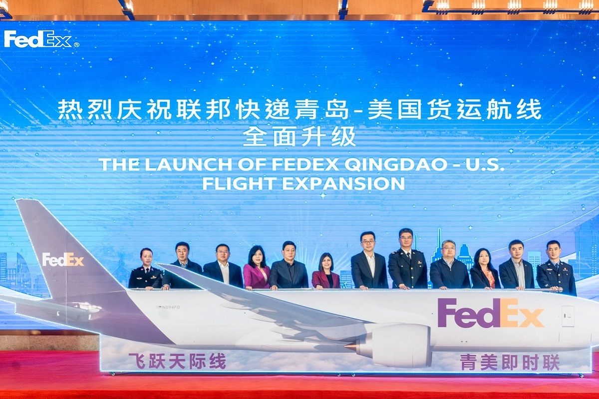 FedEx expands Qingdao gateway flights