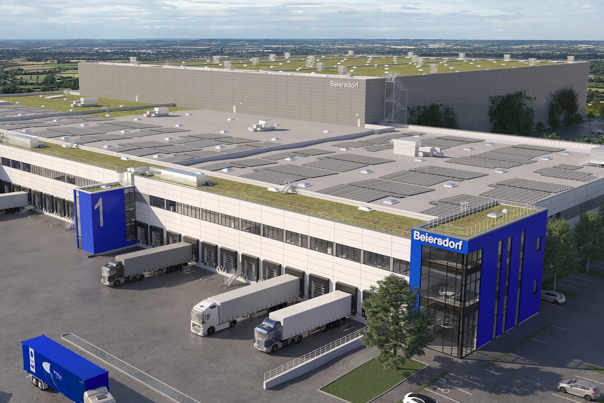 Beiersdorf's new logistics centre near Leipzig