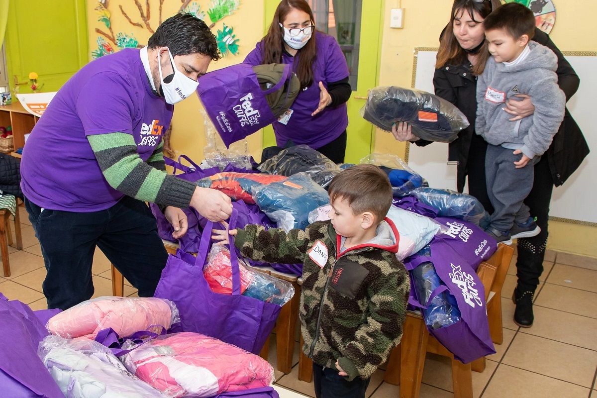 FedEx Cares 50 days initiative