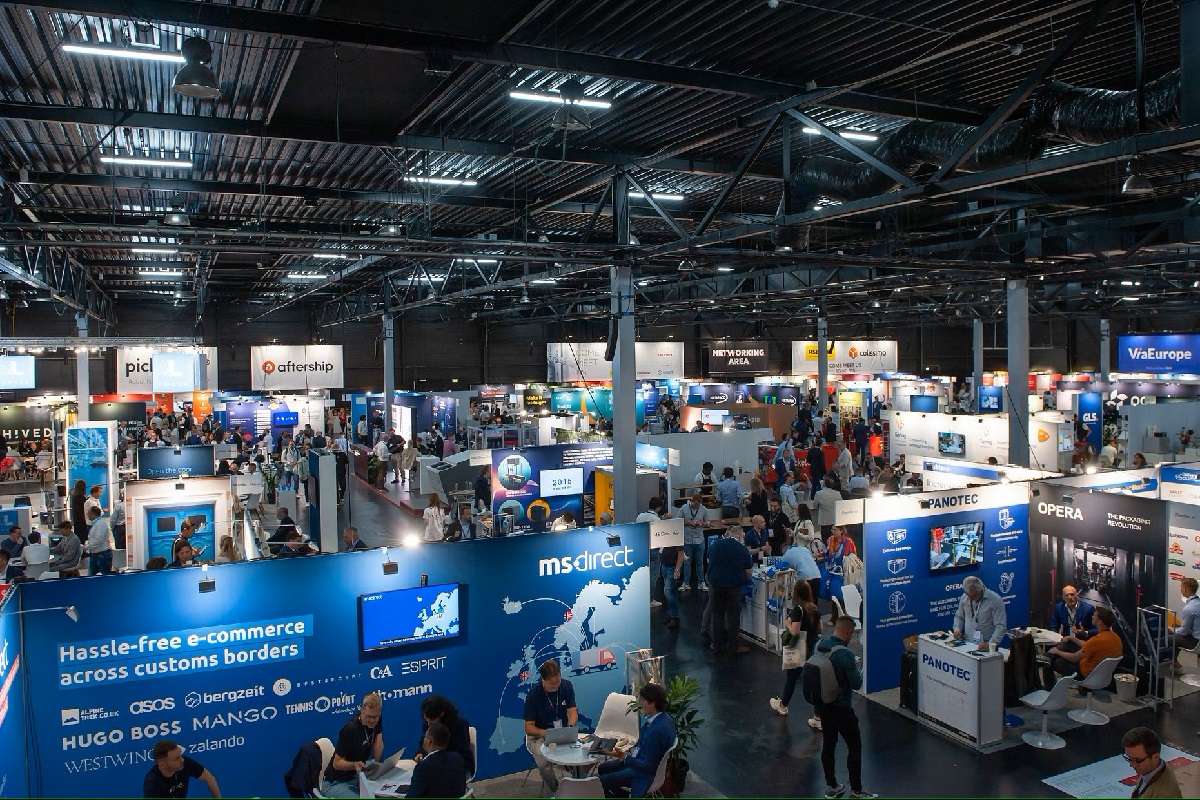 The DELIVER Europe exhibition hall